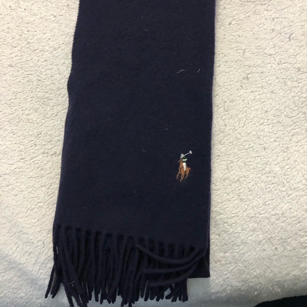 Blue scarf
